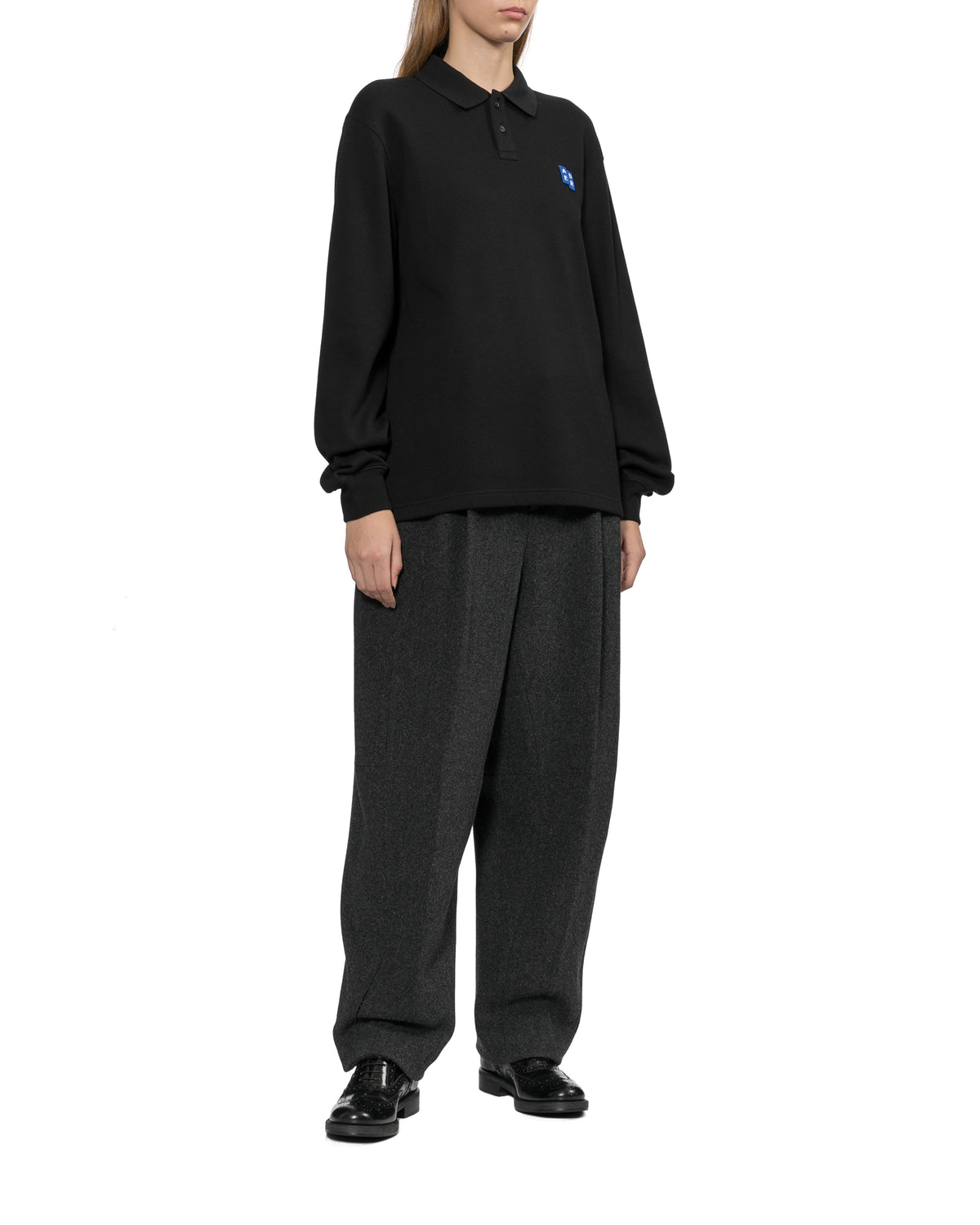 Significant long sleeve polo shirt