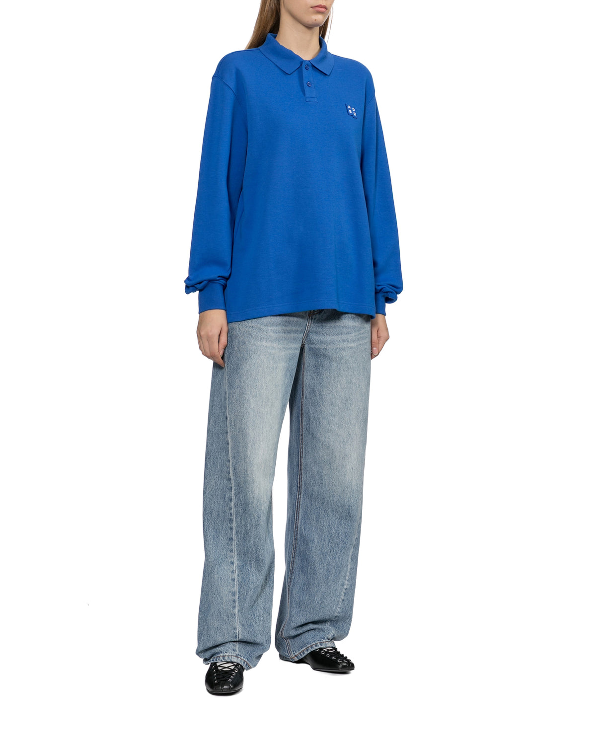 Significant long sleeve polo shirt
