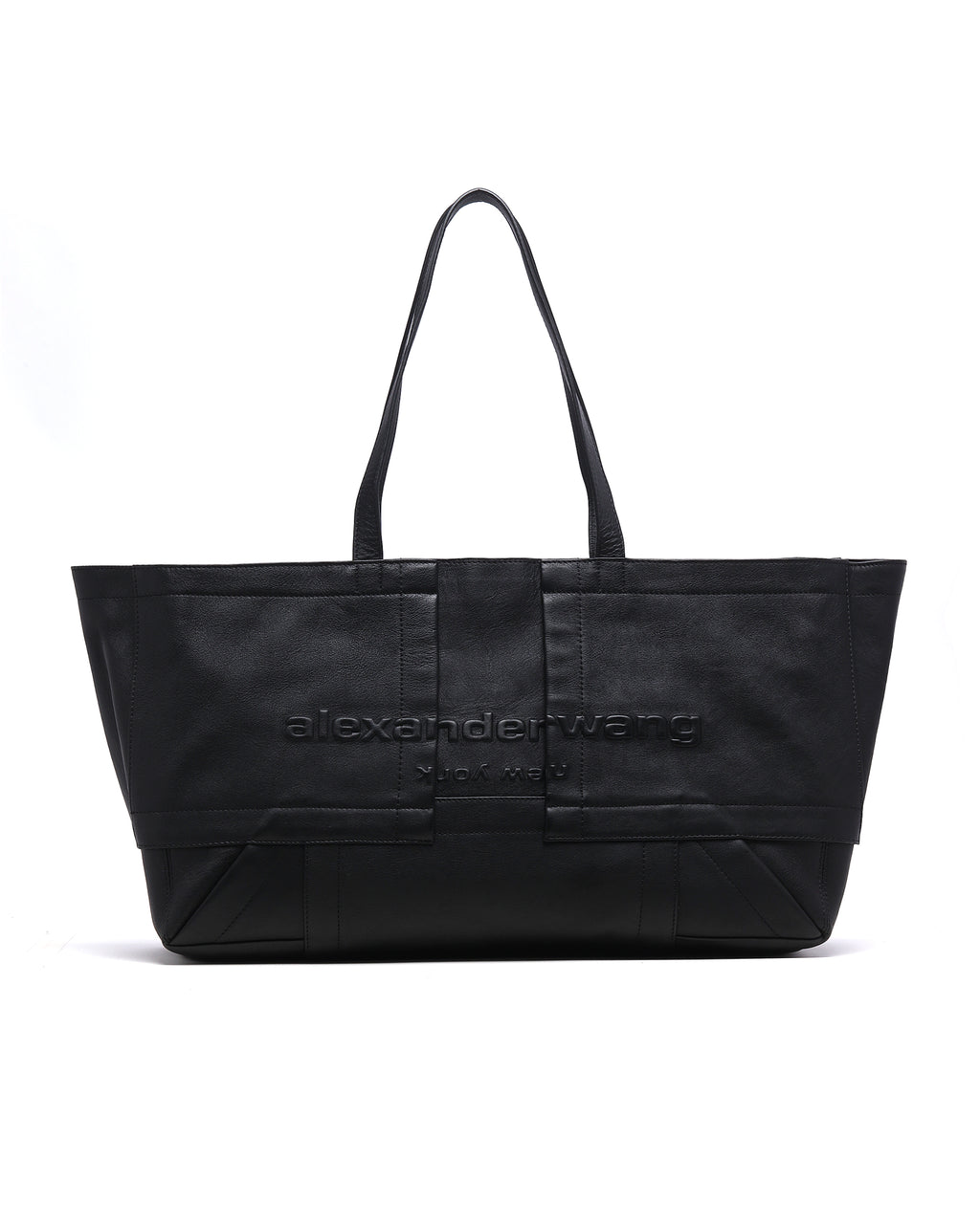 Leather tote