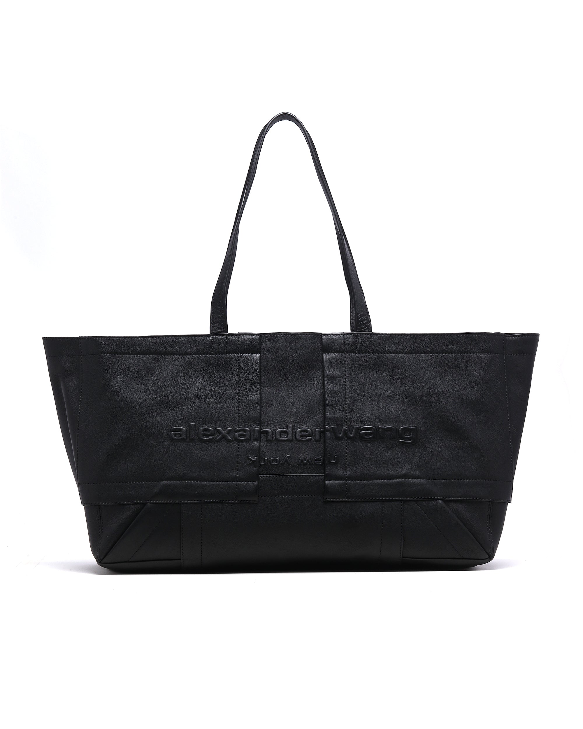 Leather tote