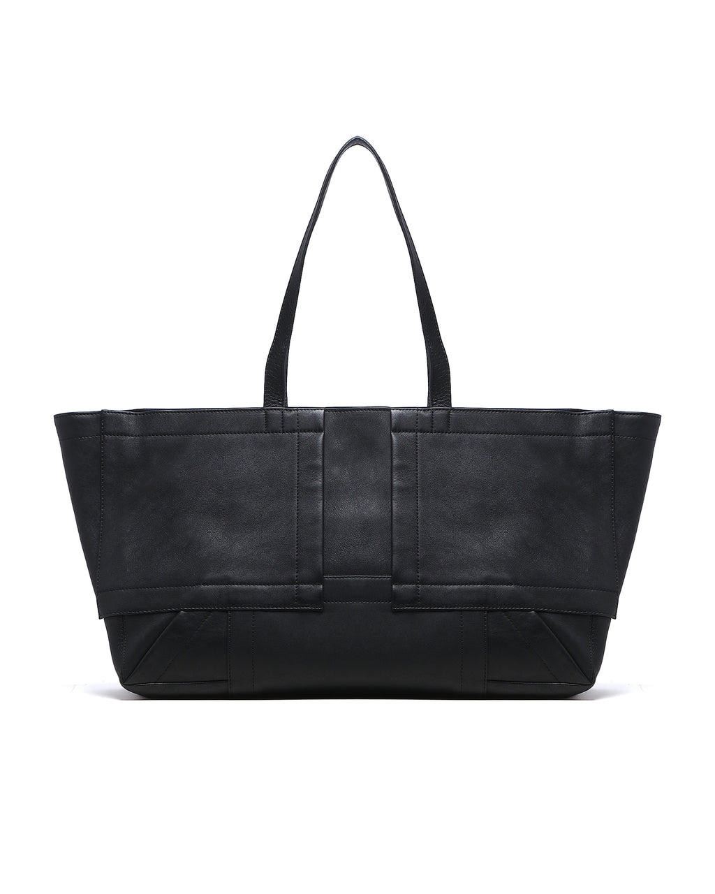 Leather tote