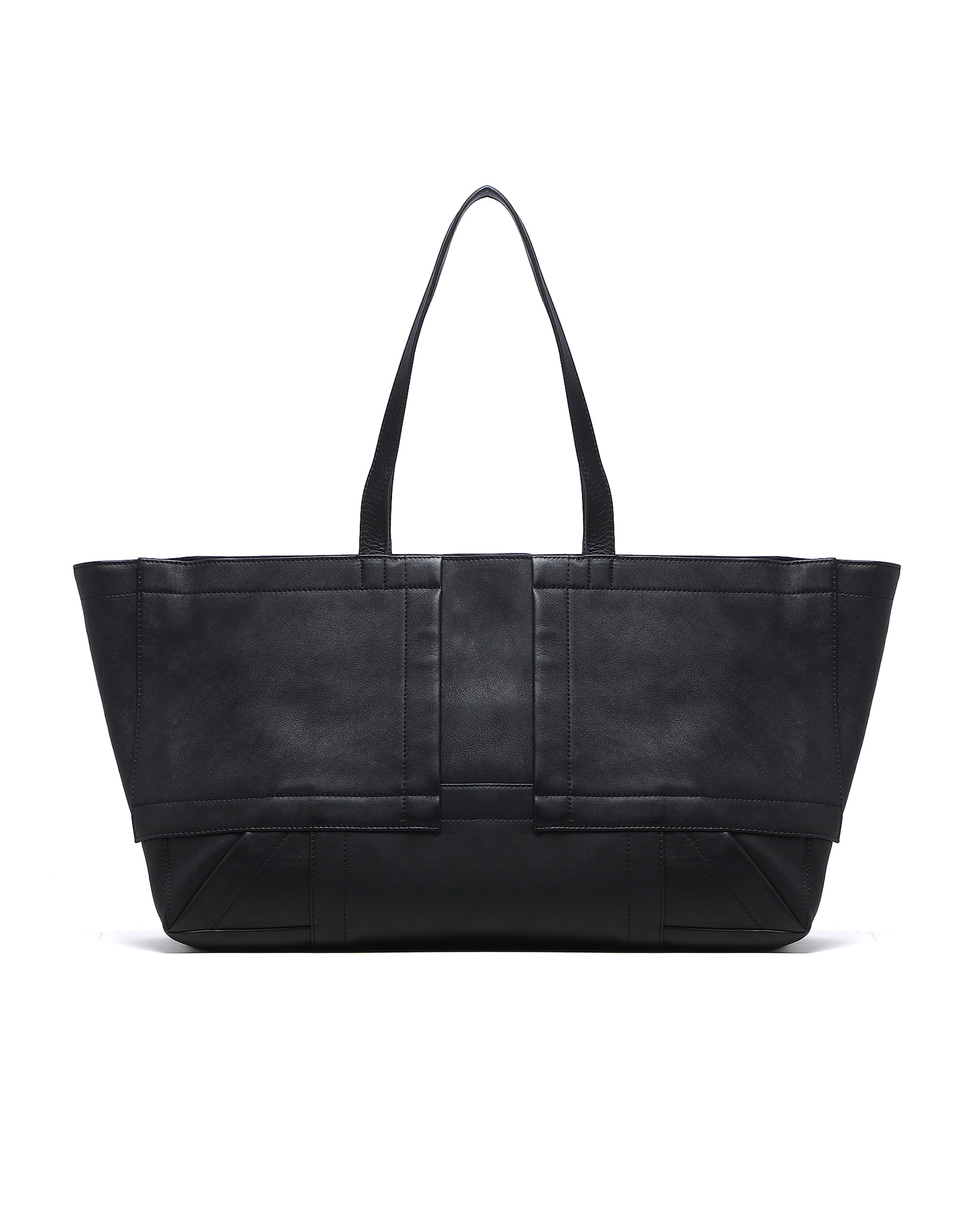 Leather tote