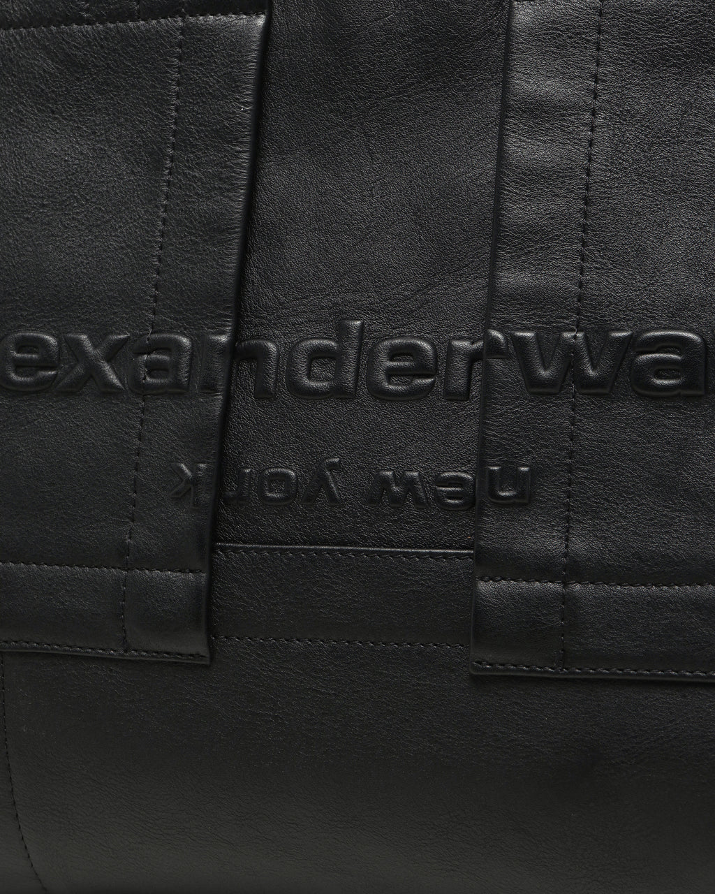 Leather tote