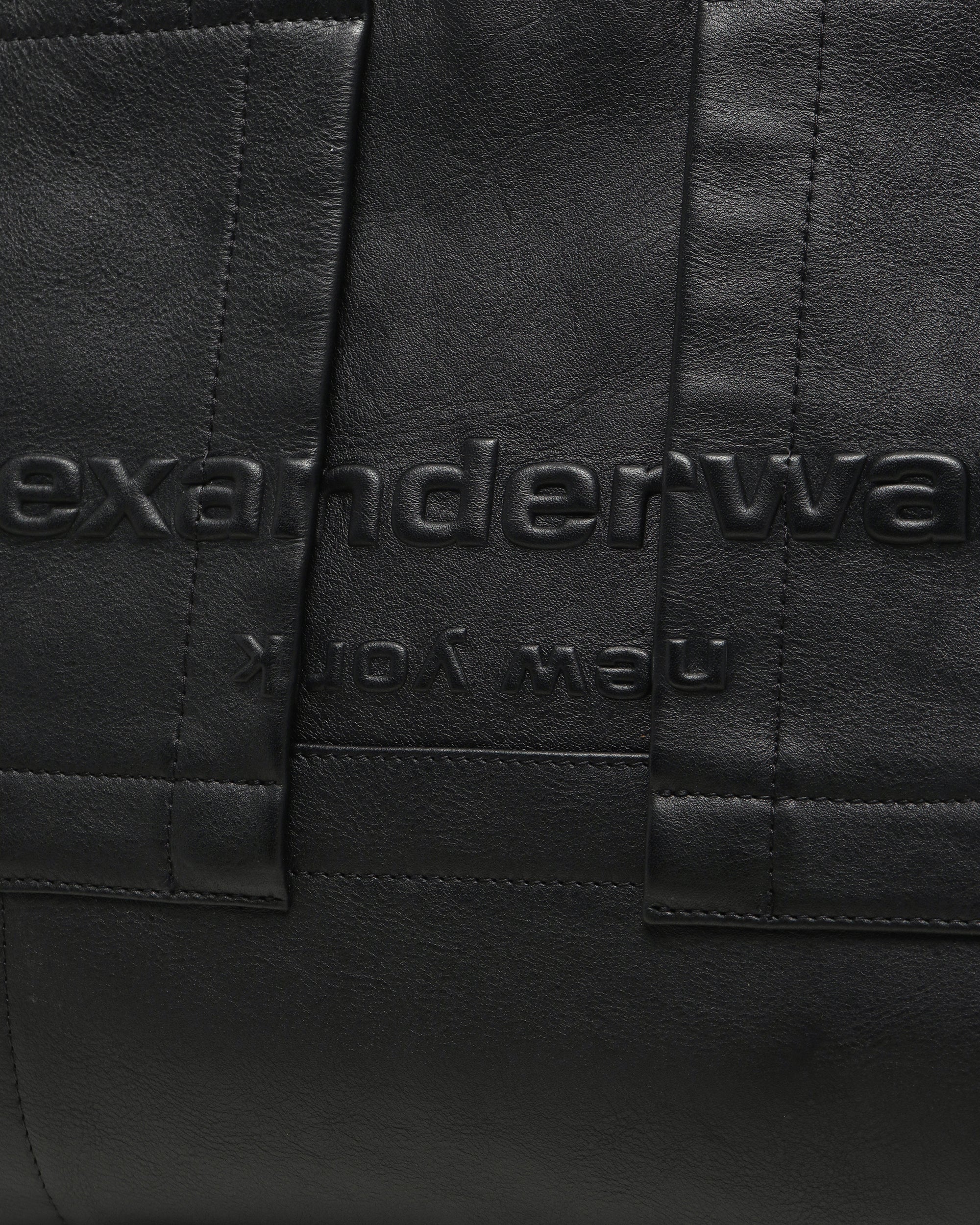 Leather tote