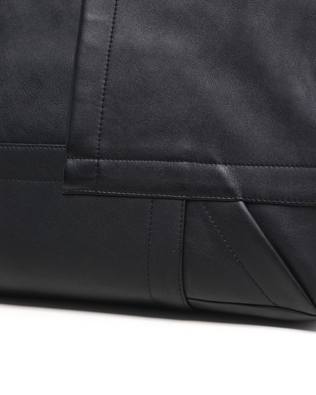 Leather tote
