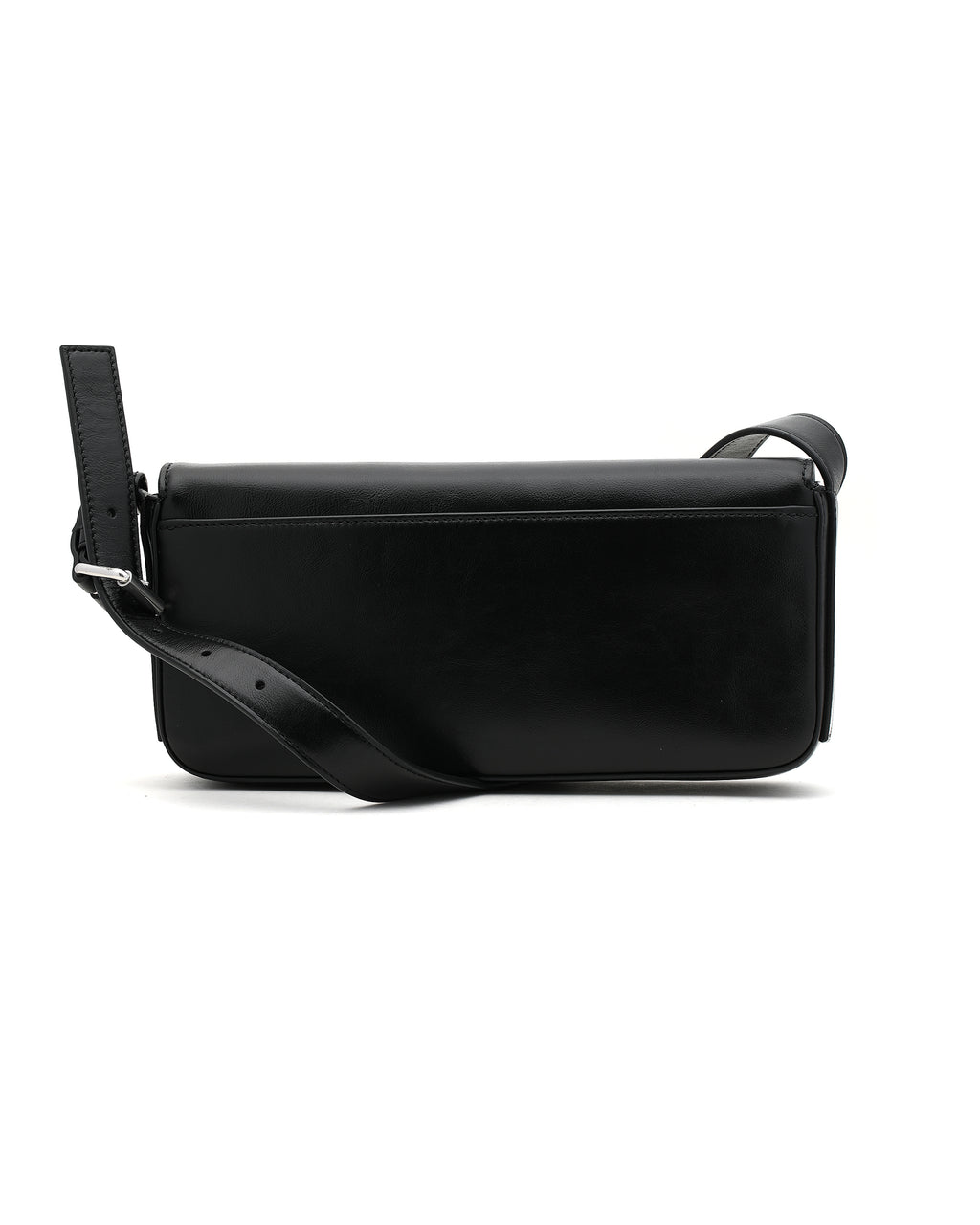 Punch flap shoulder bag