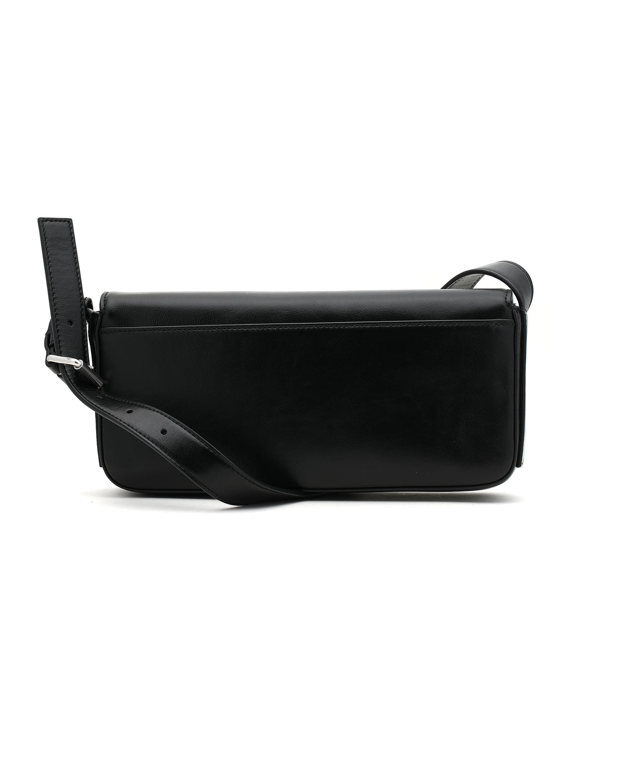 Punch flap shoulder bag