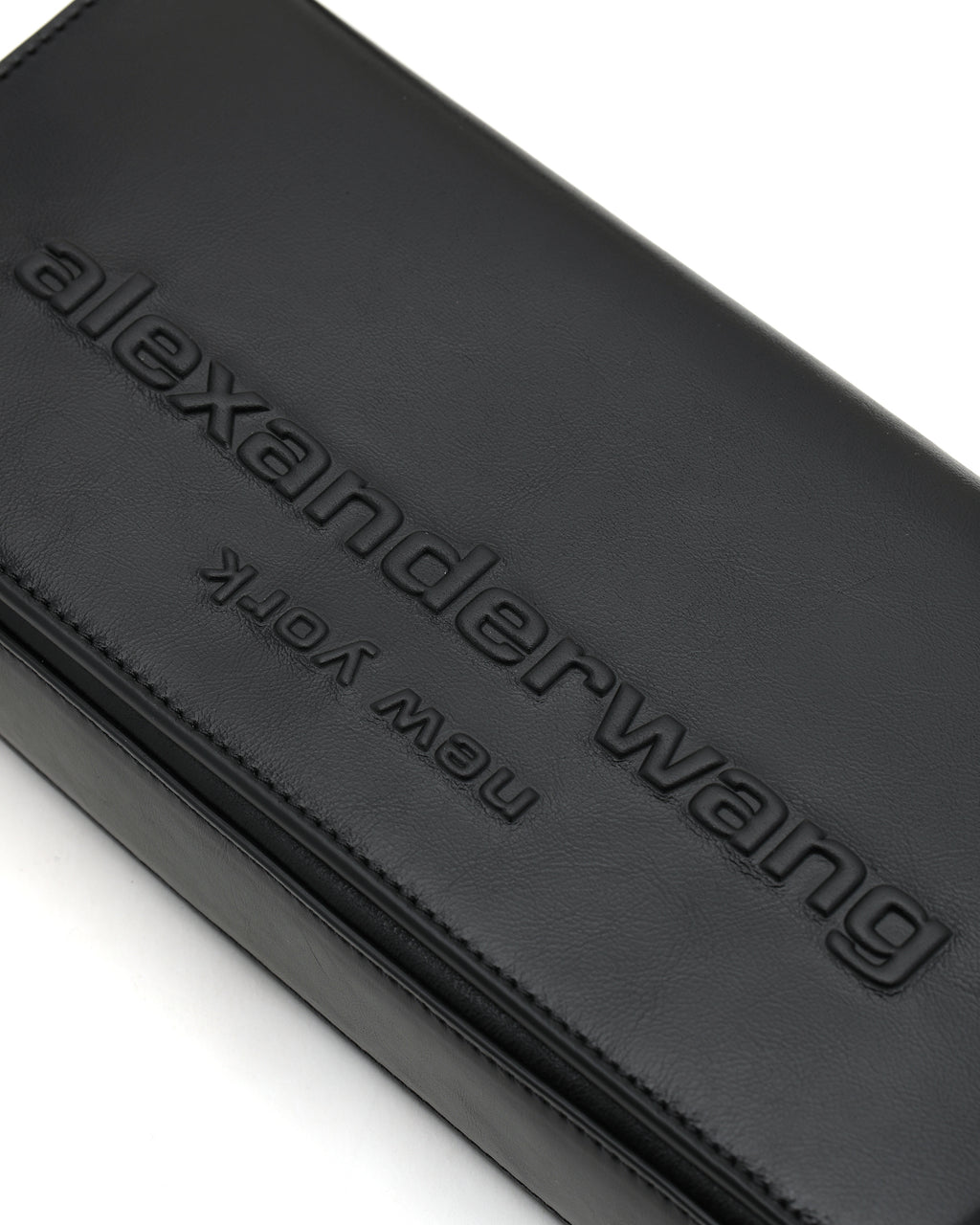 Punch flap shoulder bag