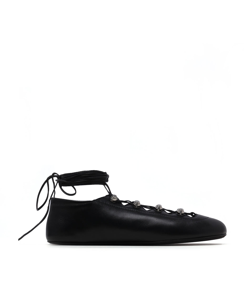 Vyolette lace-up flat
