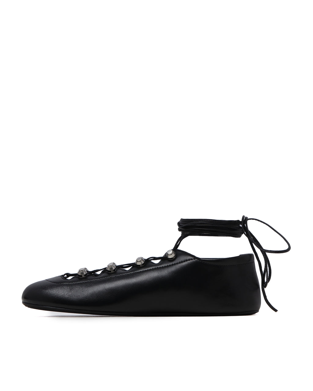 Vyolette lace-up flat