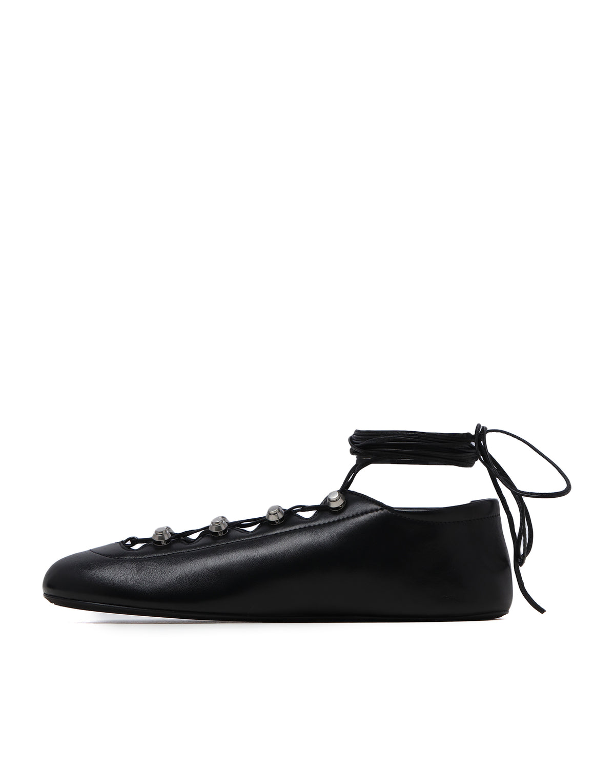 Vyolette lace-up flat