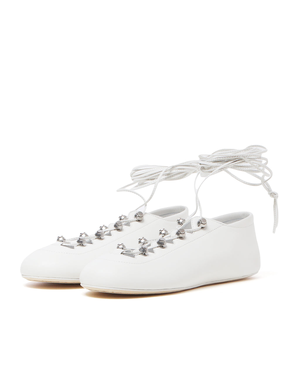 Vyolette lace-up flats