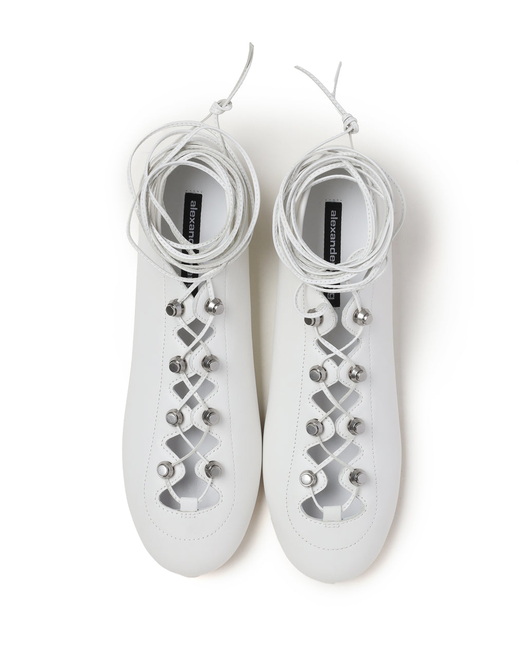 Vyolette lace-up flats