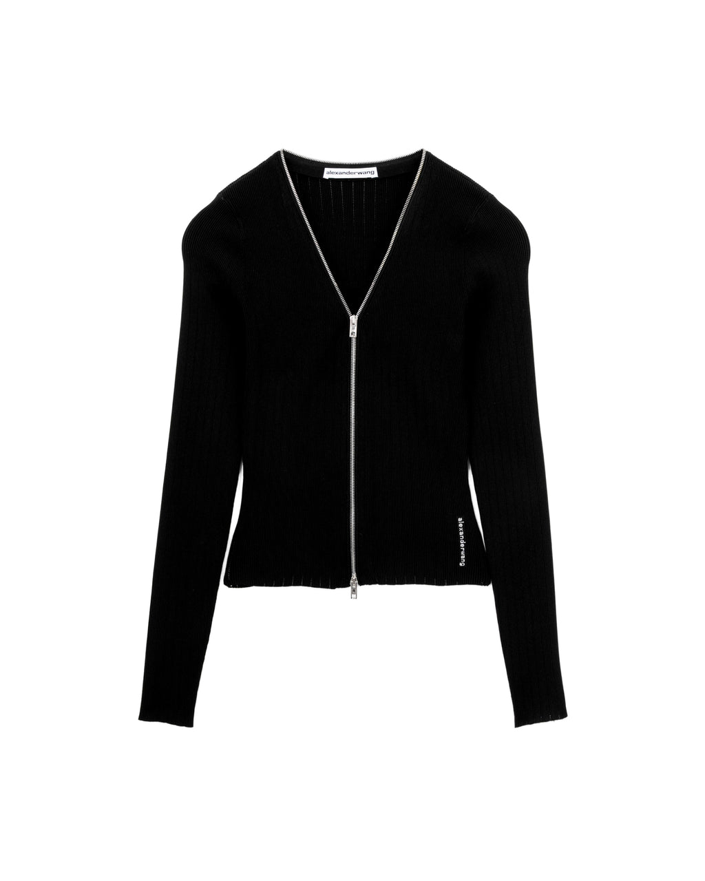 Zip-up cardigan