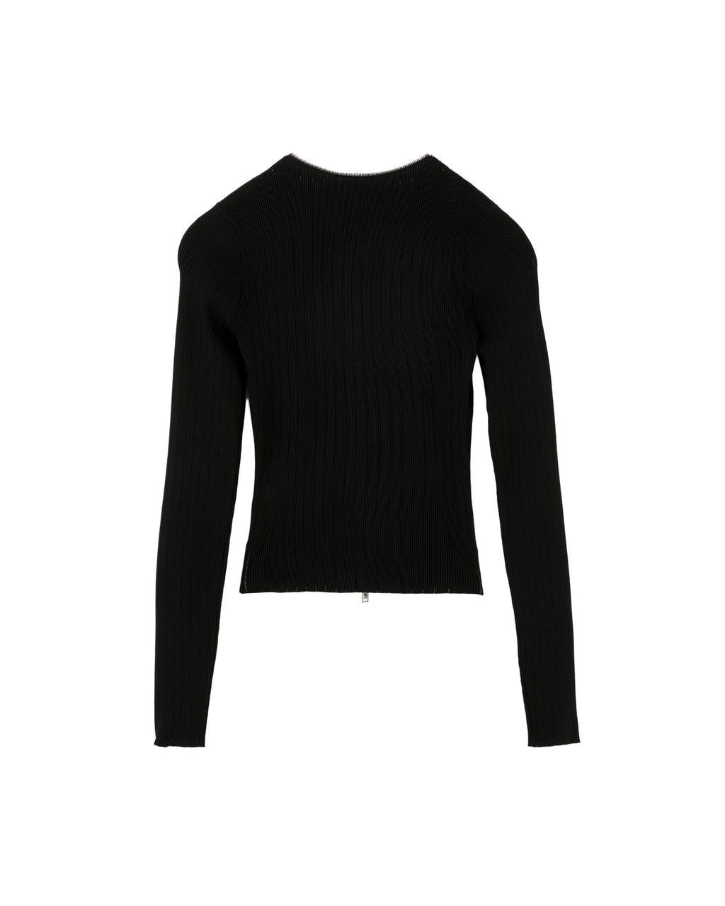 Zip-up cardigan