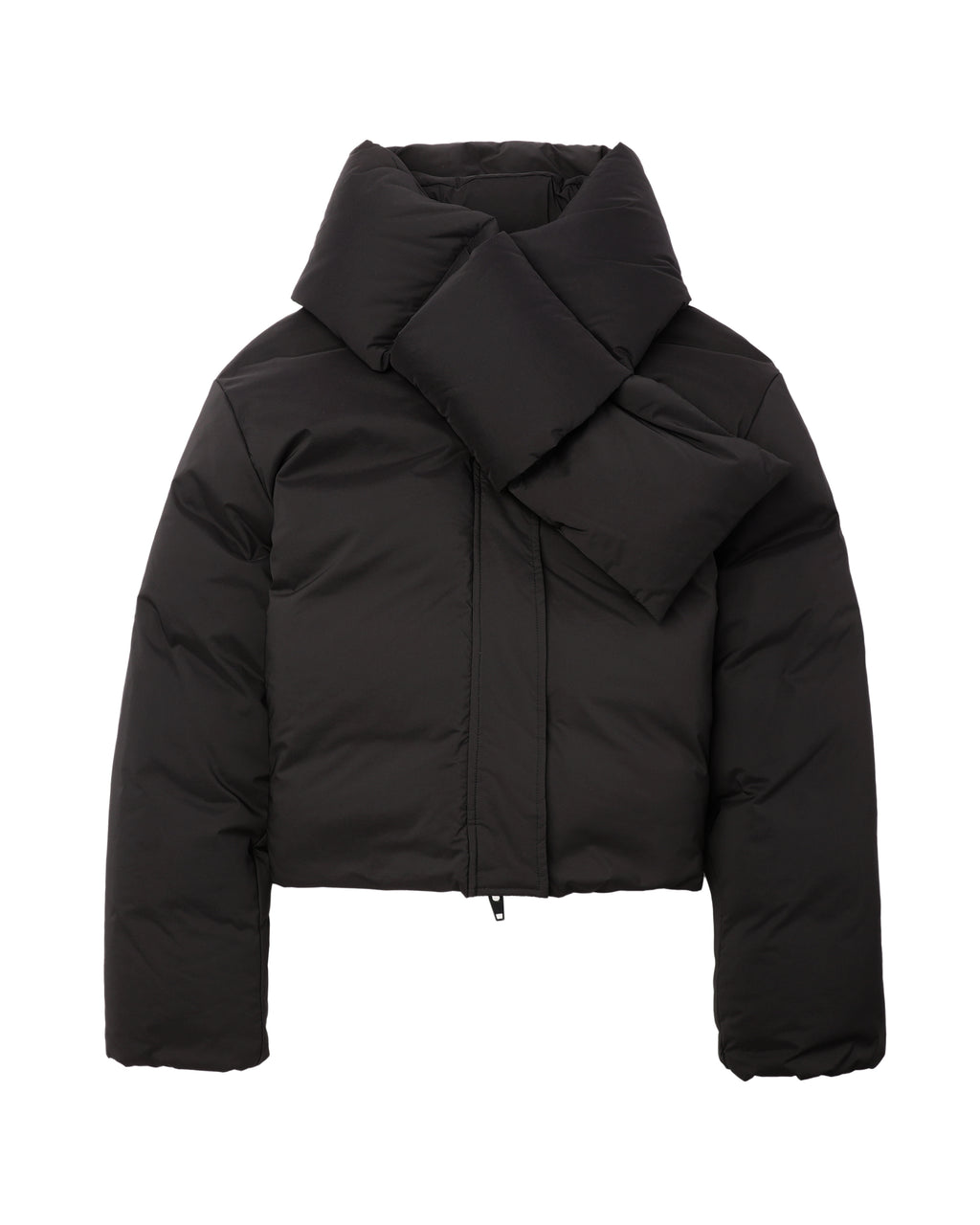 Cropped puffer jacket