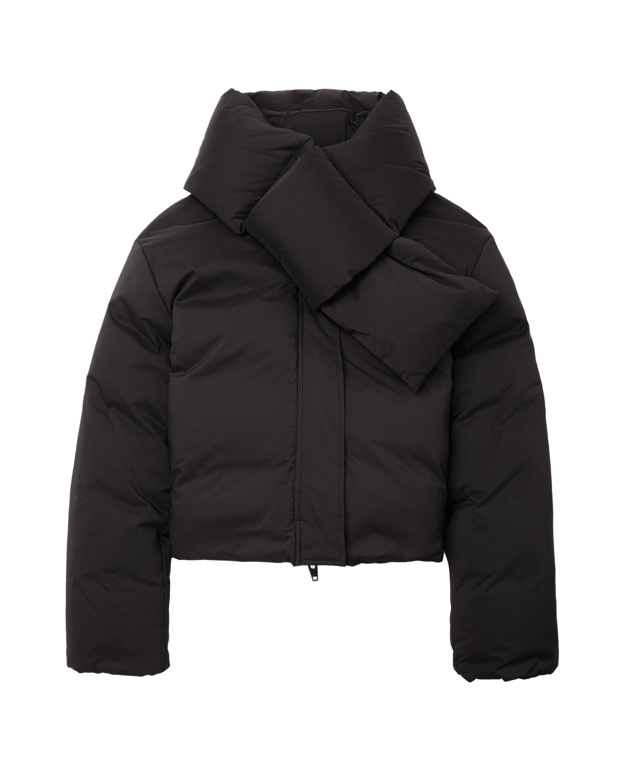 Cropped puffer jacket