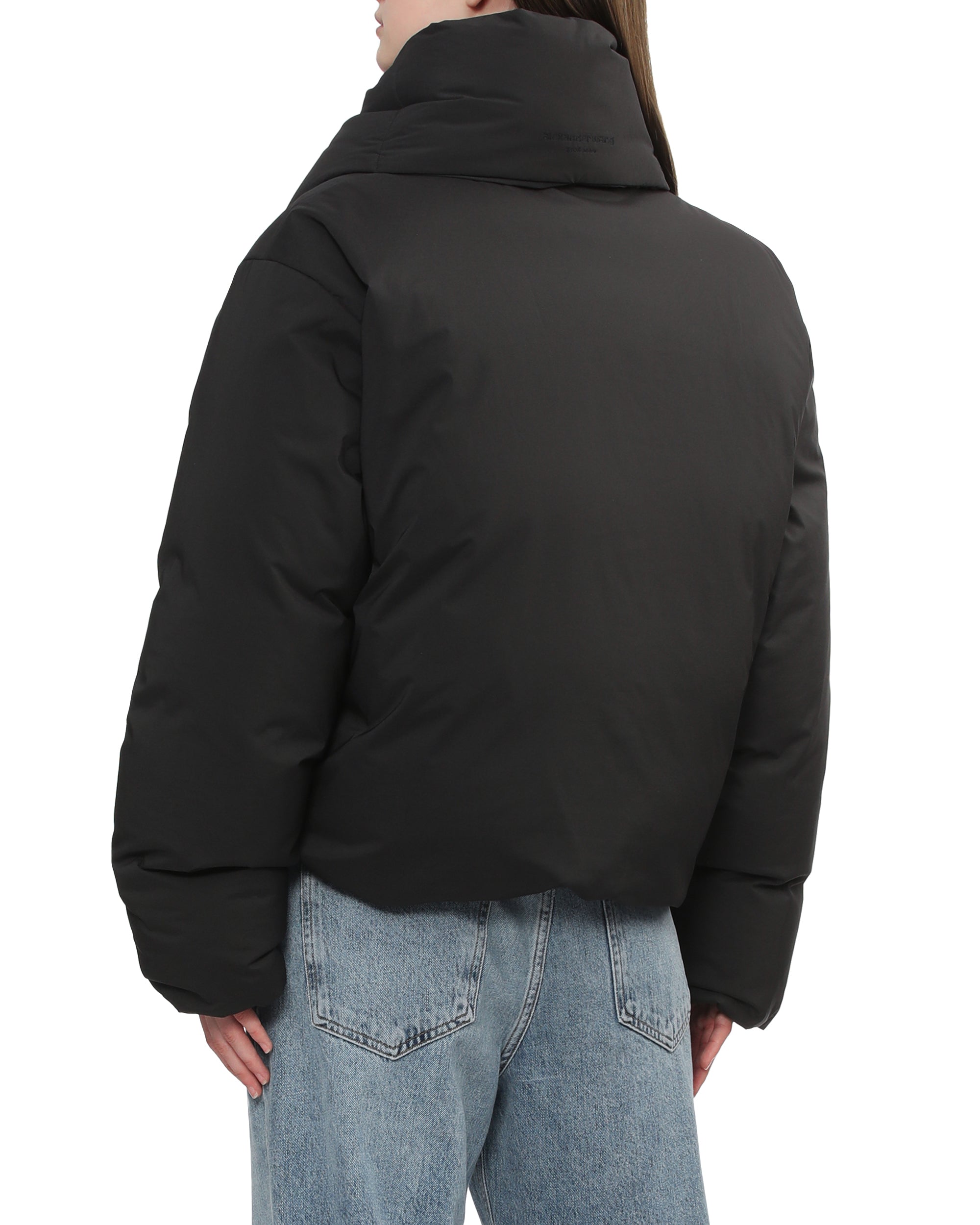 Cropped puffer jacket