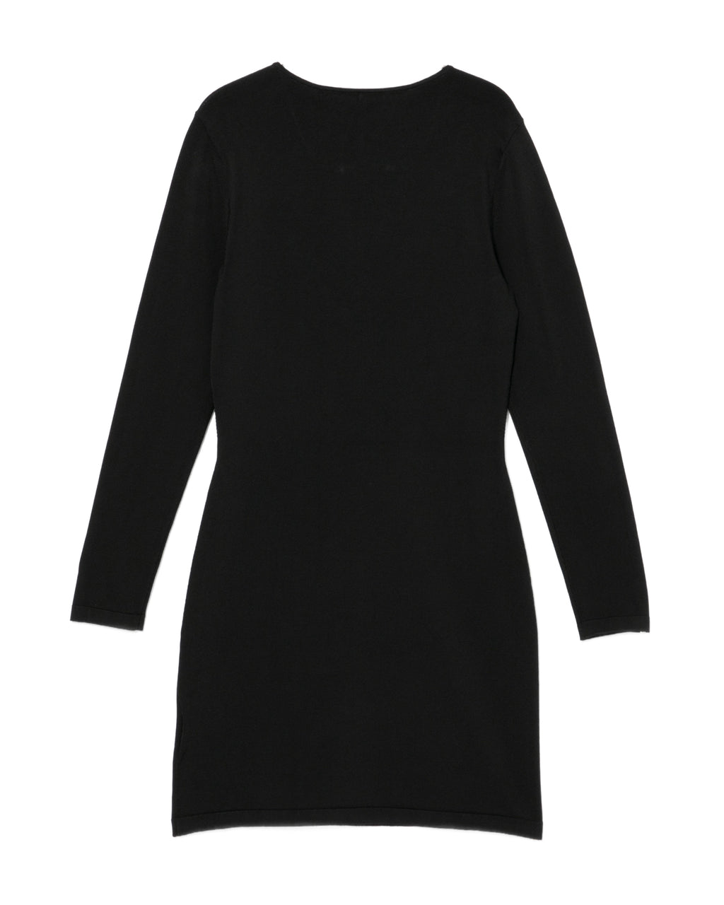 Metal logo mini dress