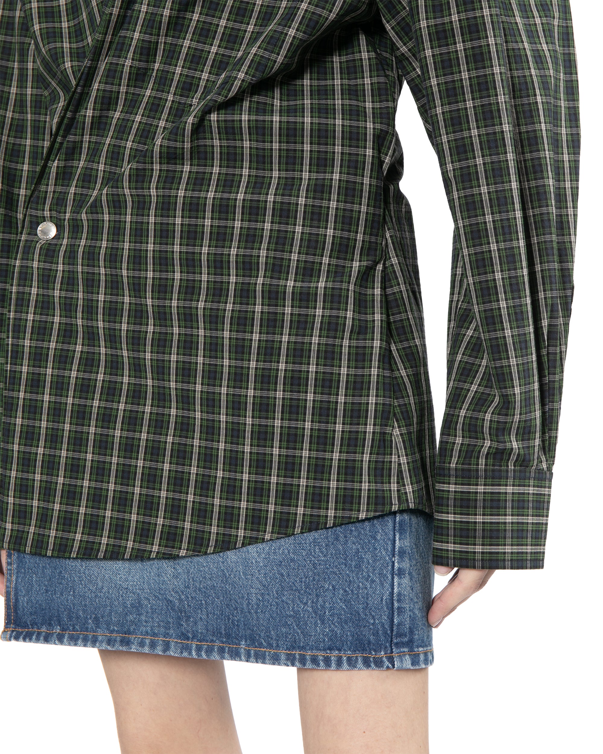 Pre-styled wrap mini dress