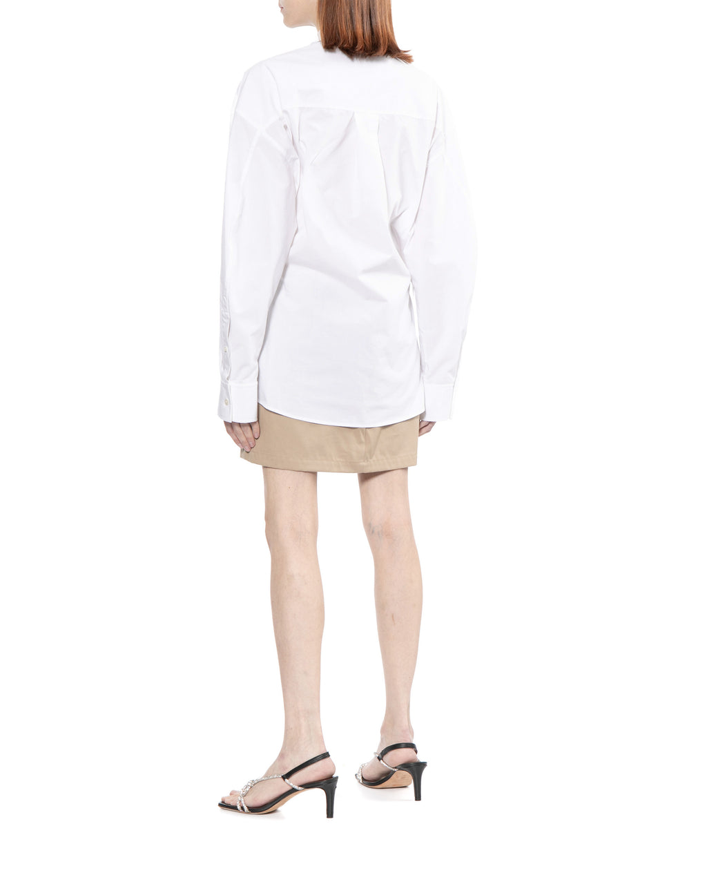 Pre-styled wrap mini dress