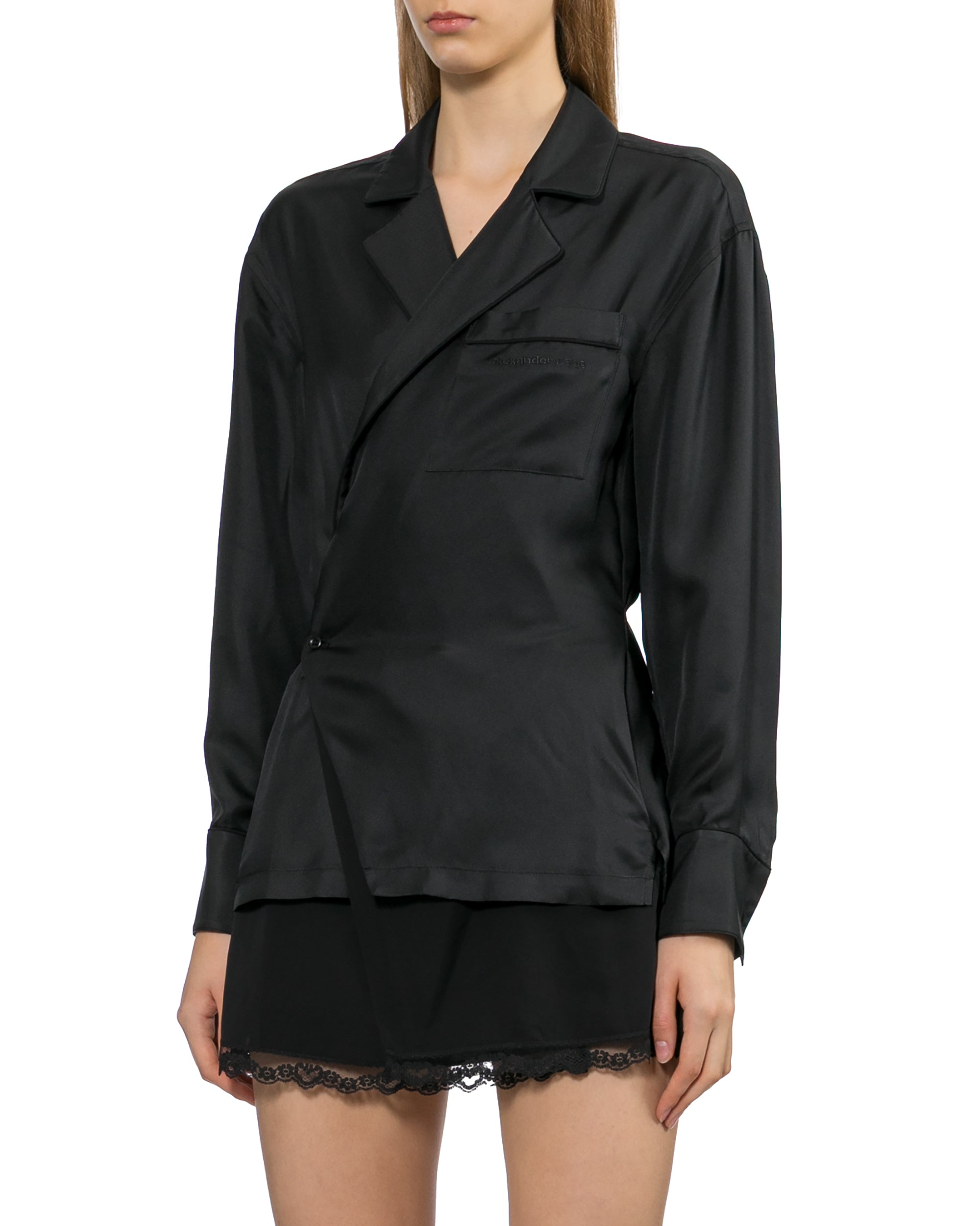 Wrap blouse