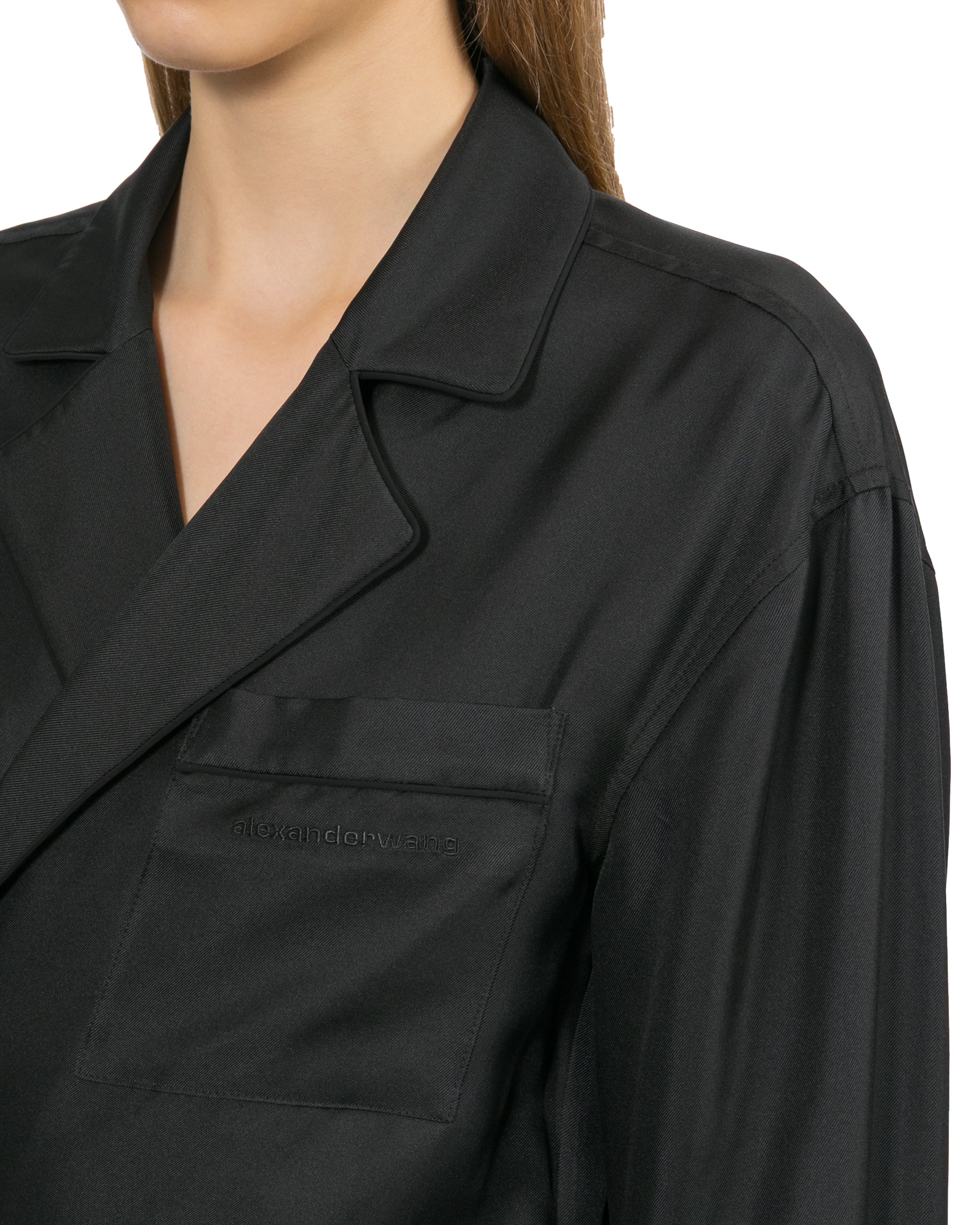 Wrap blouse