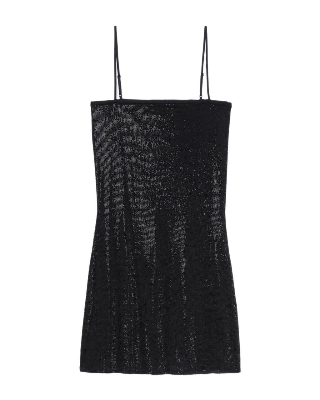 Crystal hotfix mini dress