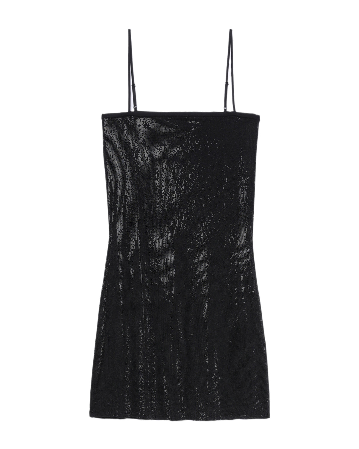 Crystal hotfix mini dress