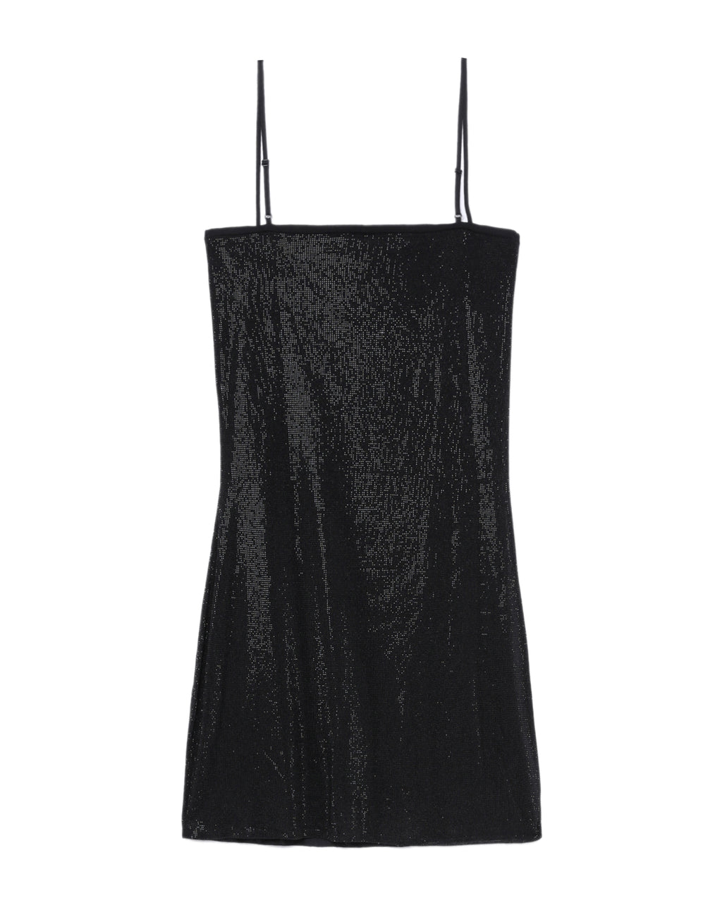 Crystal hotfix mini dress