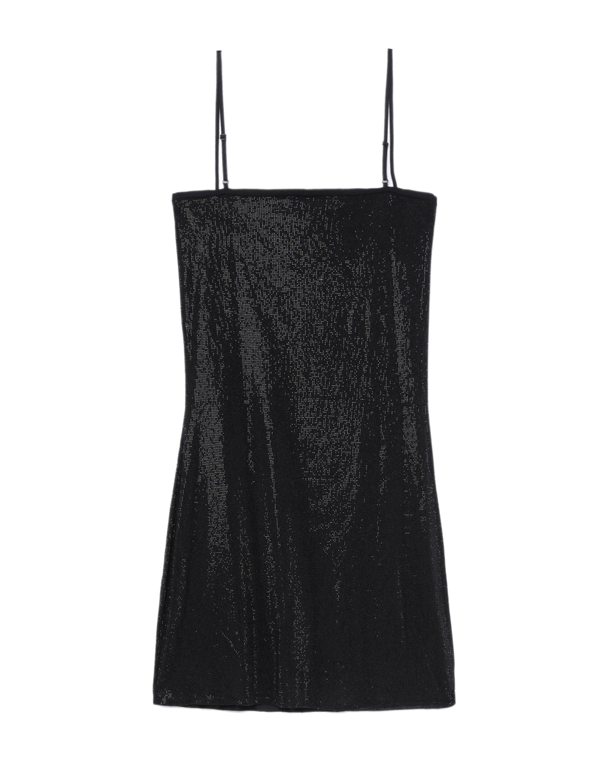 Crystal hotfix mini dress