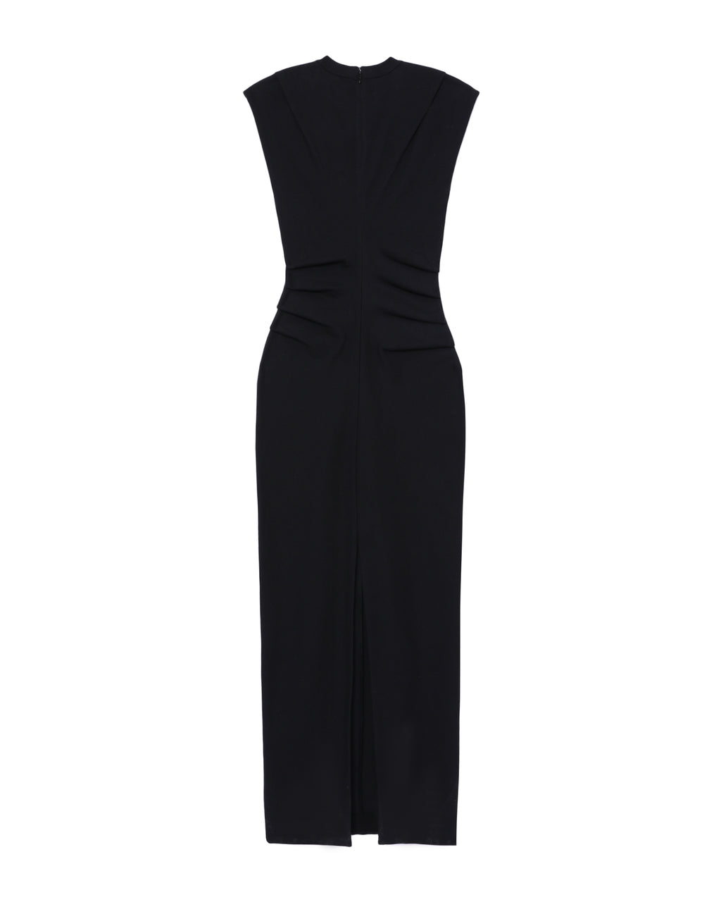 Ribbed jersey maxi dress