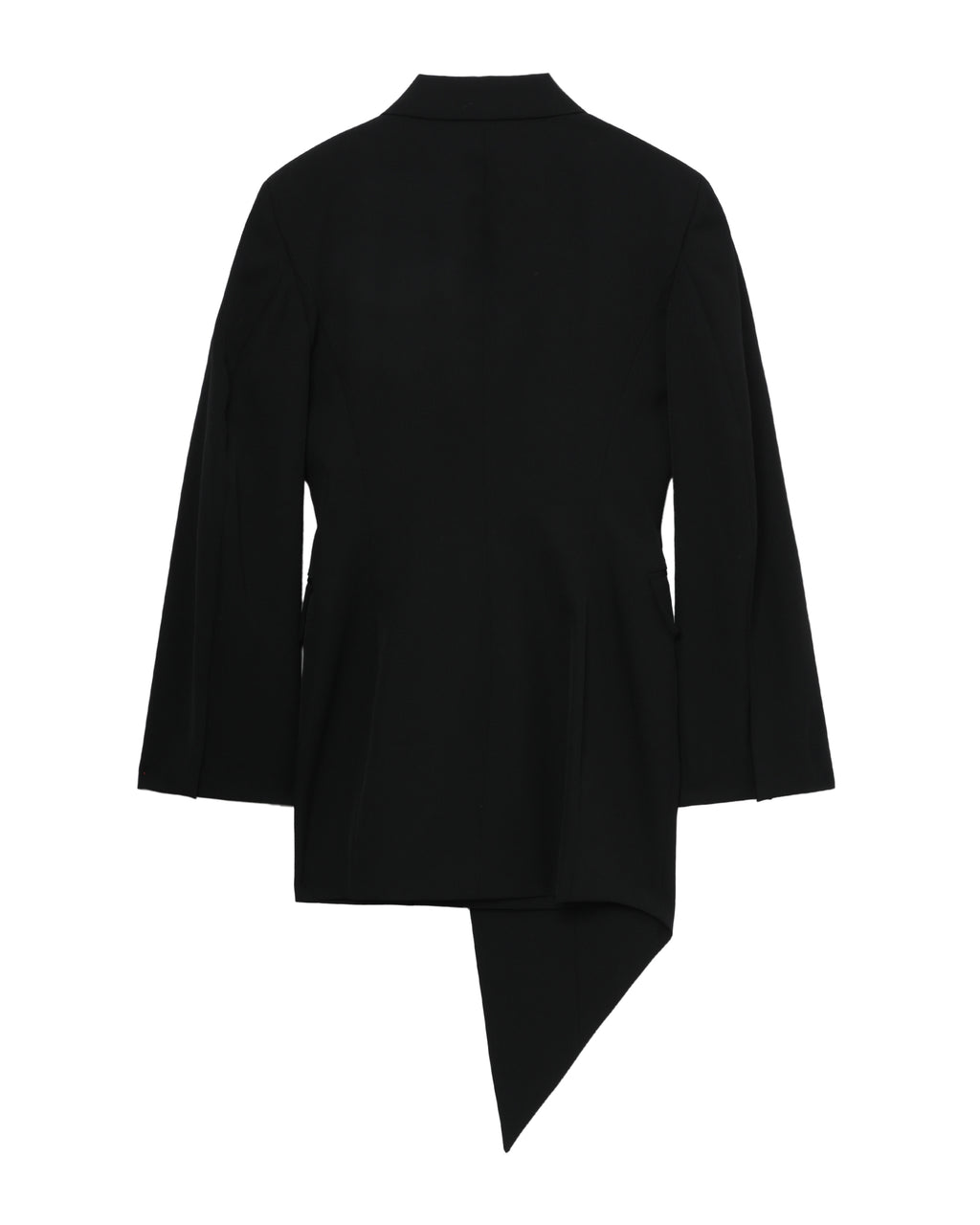 Asymmetric blazer mini dress