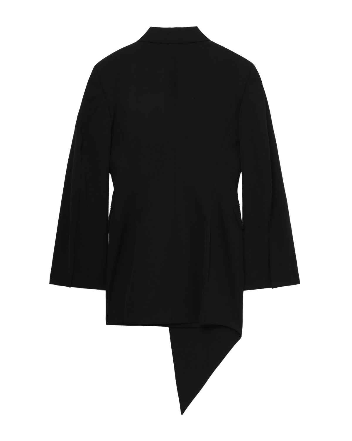 Asymmetric blazer mini dress