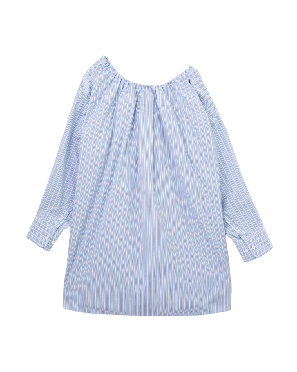 Striped shirt dress