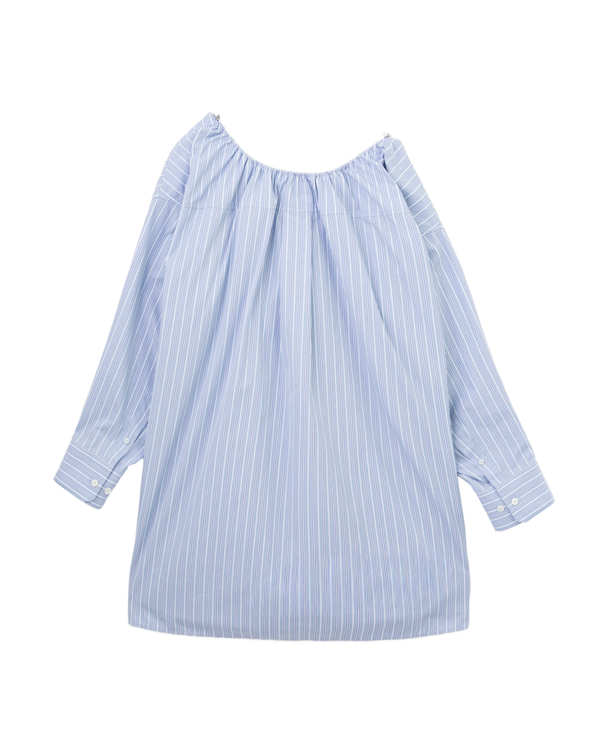 Striped shirt dress