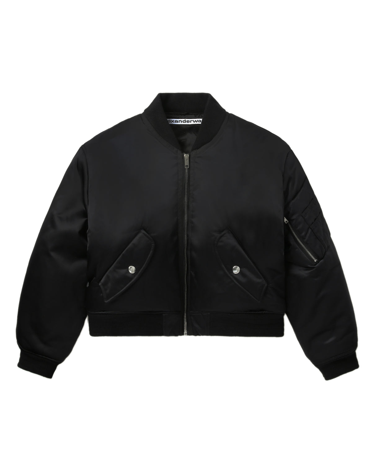 Cropped bomber jacket