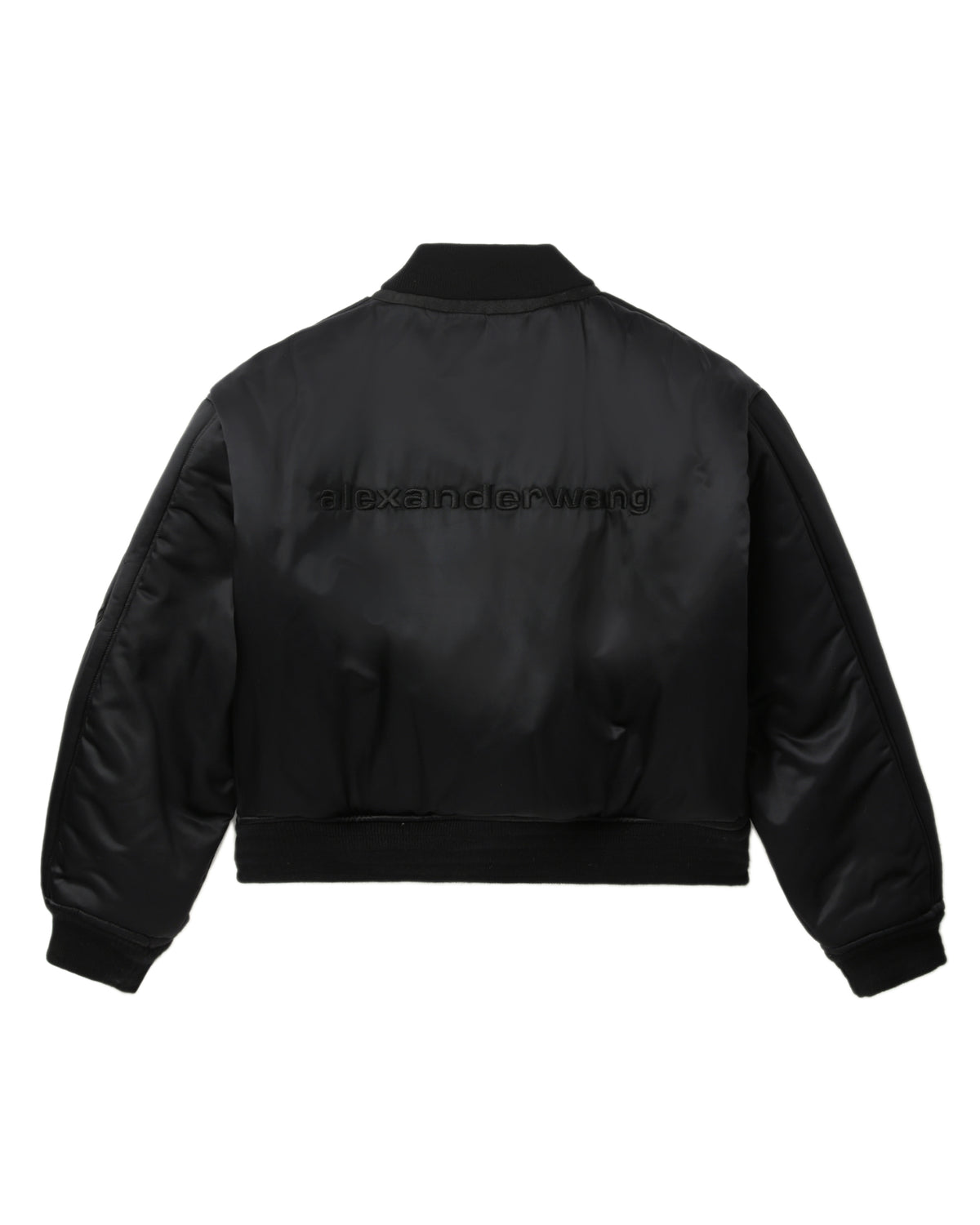Cropped bomber jacket