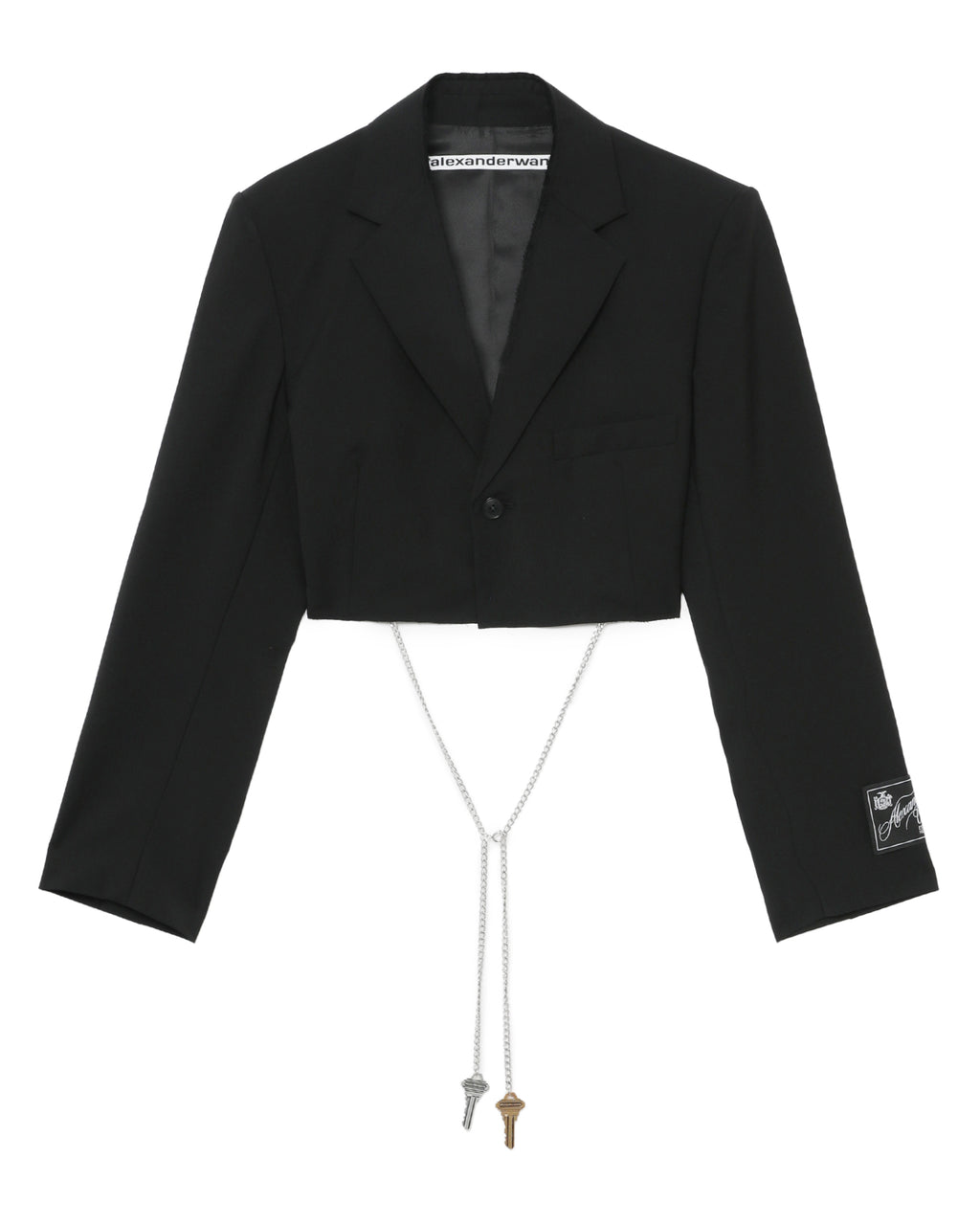 Cropped blazer
