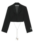 Cropped blazer