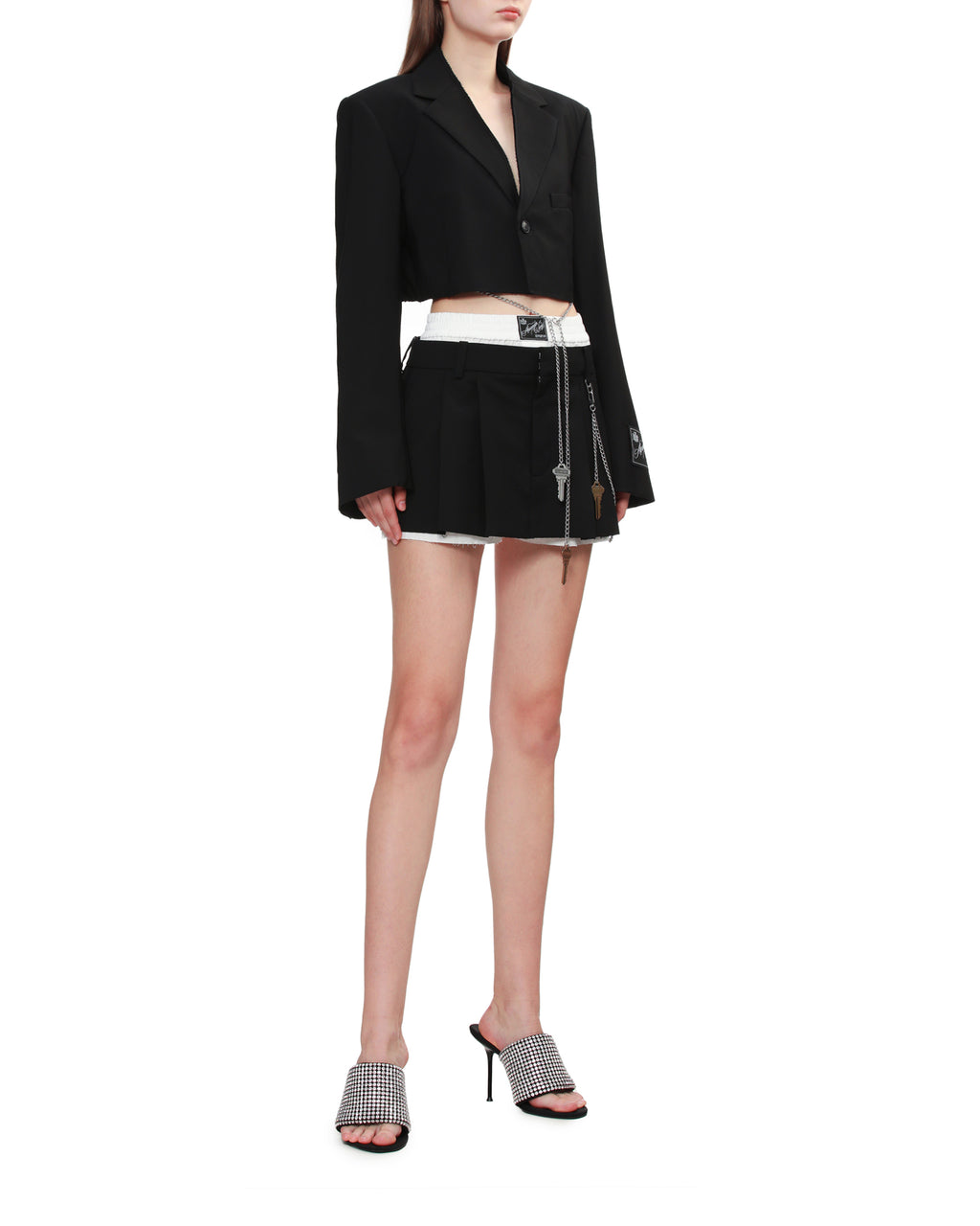 Cropped blazer