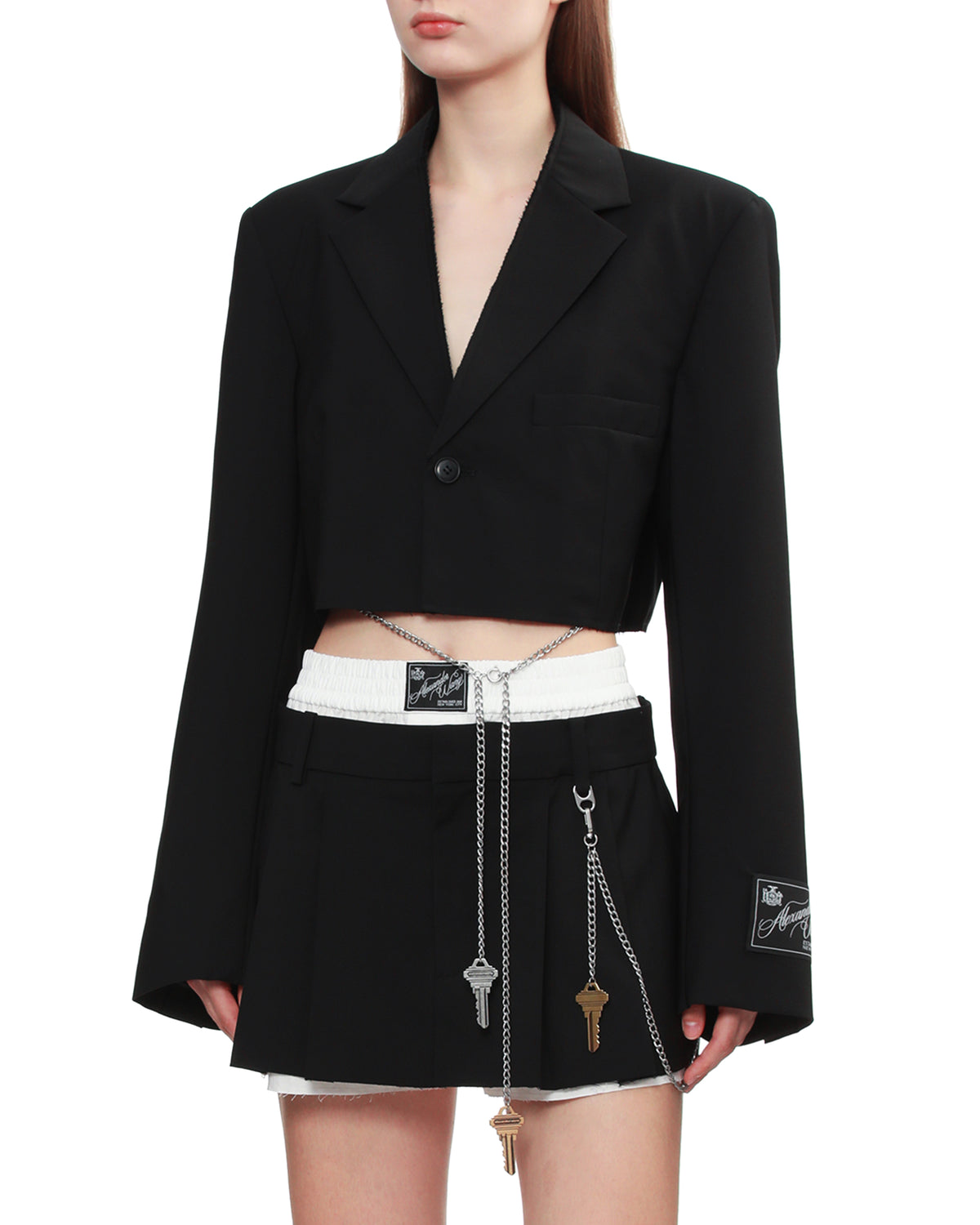 Cropped blazer