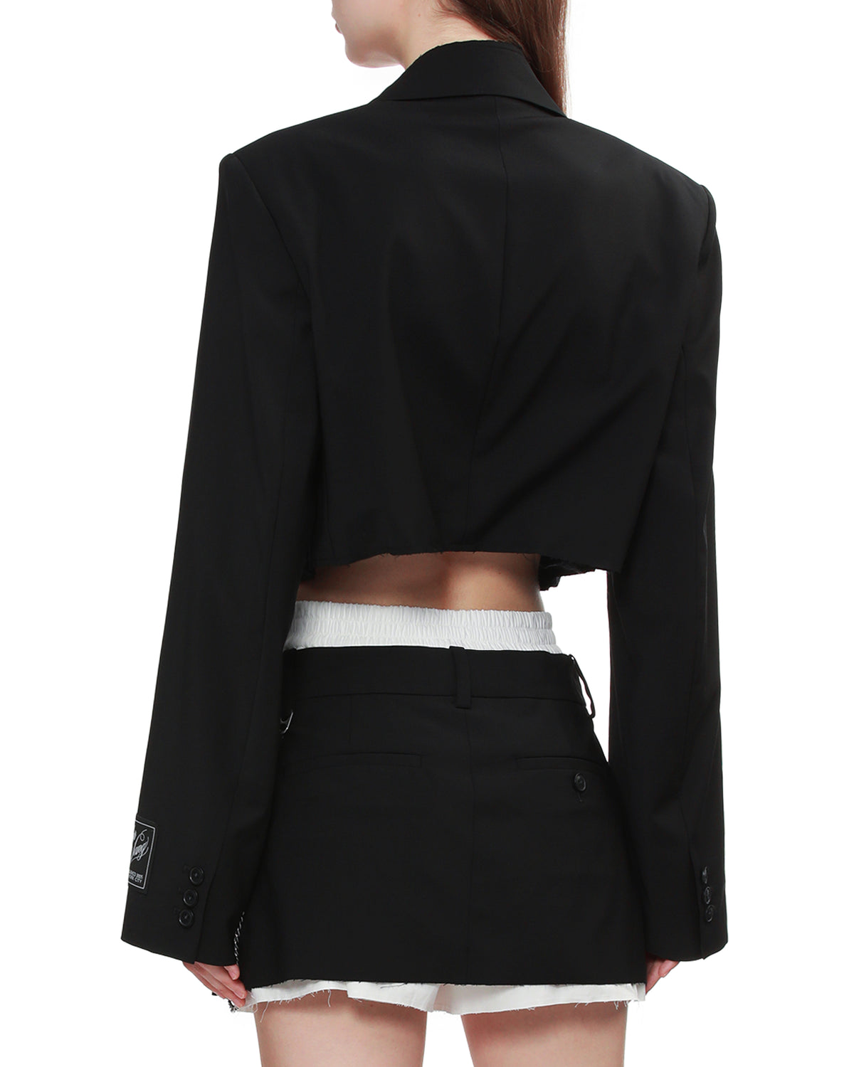 Cropped blazer