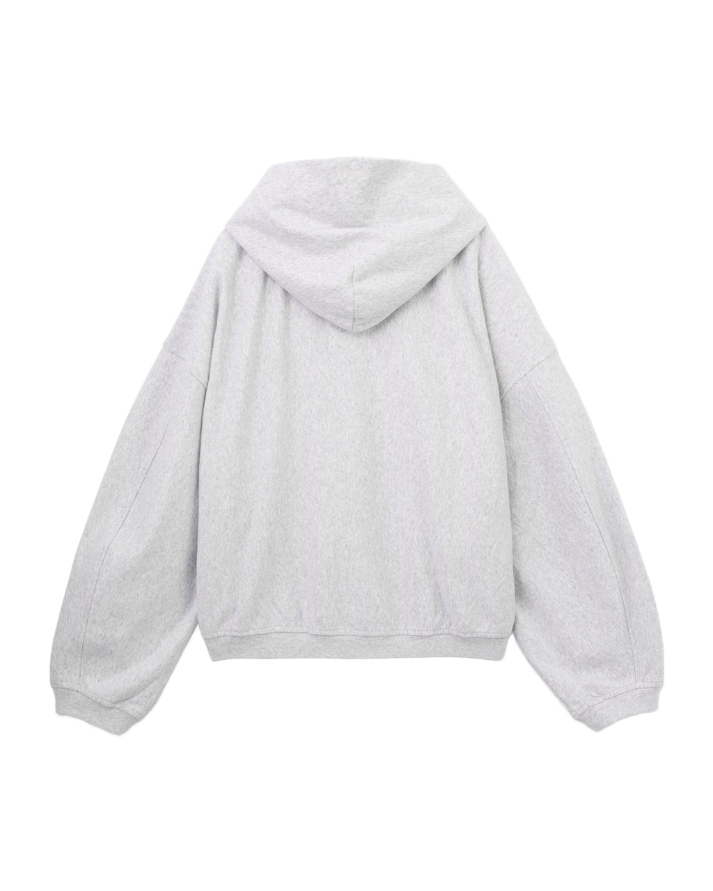 Crystal embellished zip-up hoodie