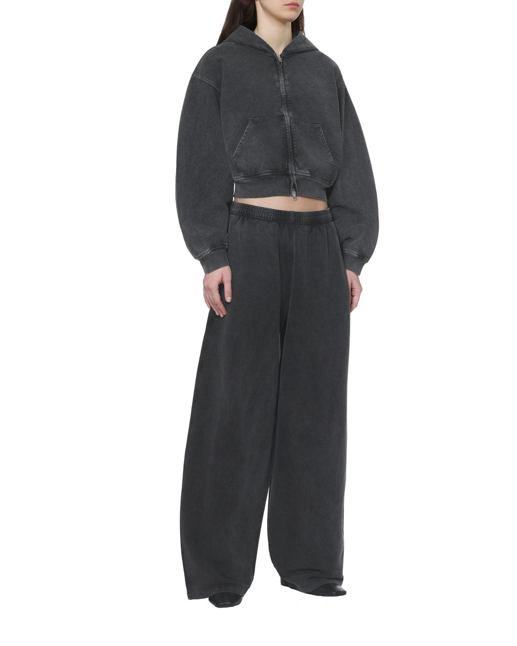 Cropped hoodie