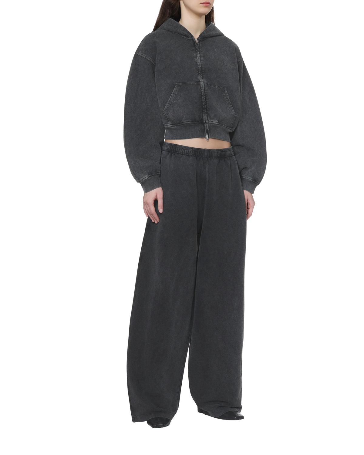 Cropped hoodie