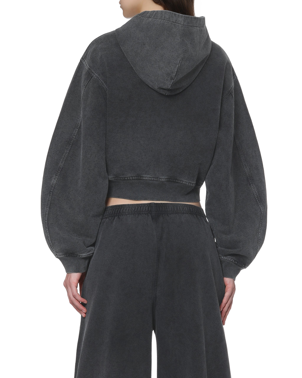 Cropped hoodie