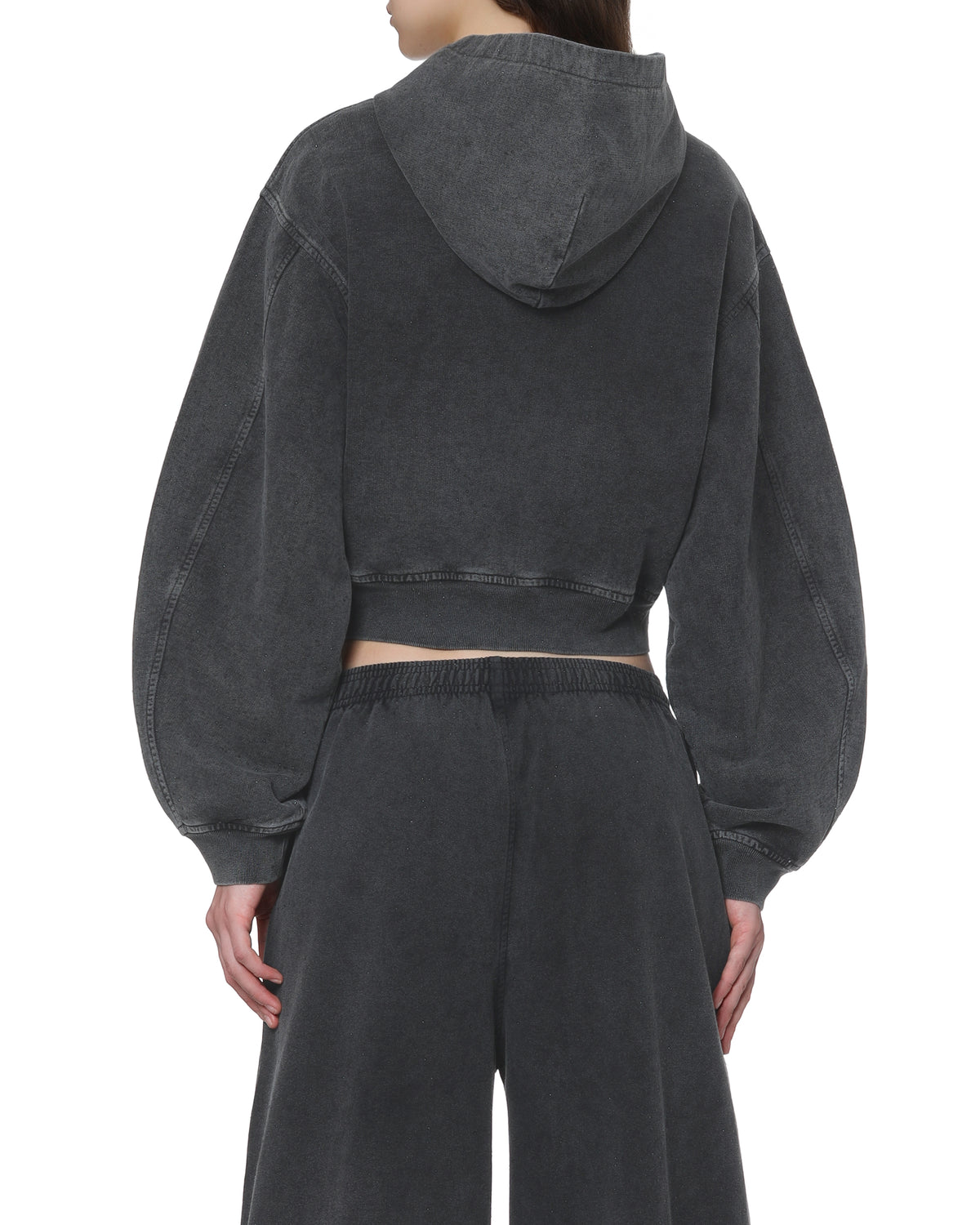 Cropped hoodie