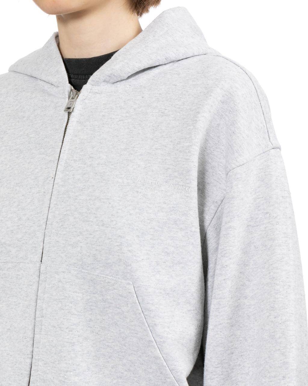 Zip-up hoodie