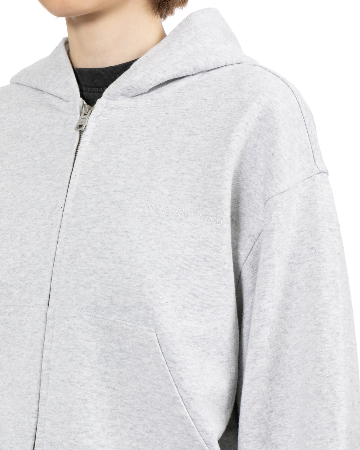 Zip-up hoodie